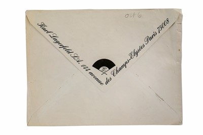 Lot 19 - Karl Lagerfeld fashion sketch for a Princess...