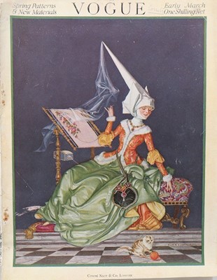 Lot 46 - Rare, early editions of mainly British Vogue,...