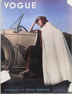 Lot 55 - British Vogue, 1935, a near complete run,...
