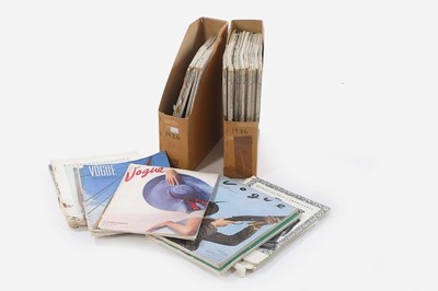 Lot 56 - British Vogue, 1936, comprising: January 22;...