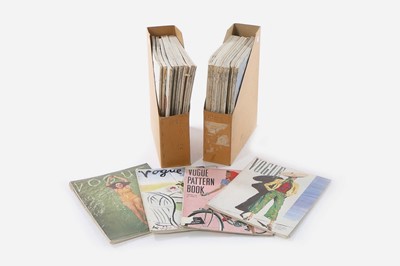 Lot 58 - British Vogue, 1938, a near complete run,...