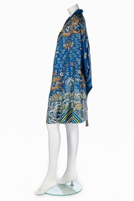Lot 61 - A lavishly embroidered cape, altered from a...