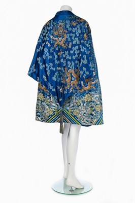 Lot 61 - A lavishly embroidered cape, altered from a...