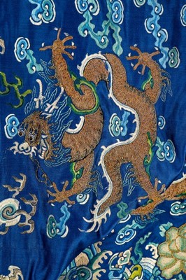 Lot 61 - A lavishly embroidered cape, altered from a...
