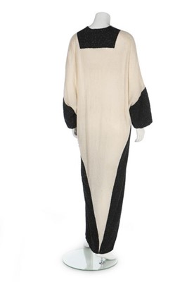 Lot 62 - A fine beaded opera coat, 1920s, with large...