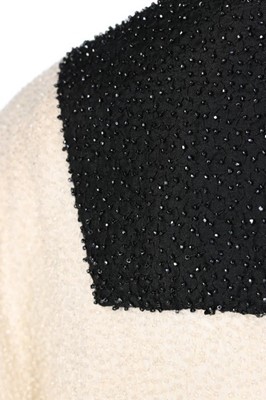 Lot 62 - A fine beaded opera coat, 1920s, with large...