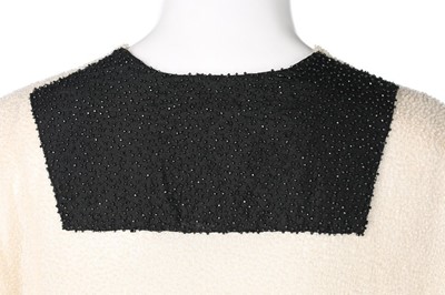Lot 62 - A fine beaded opera coat, 1920s, with large...