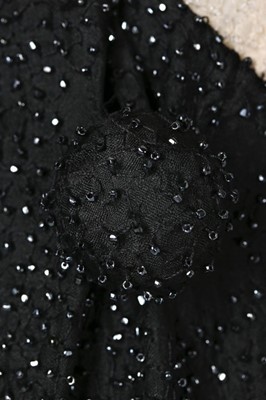 Lot 62 - A fine beaded opera coat, 1920s, with large...
