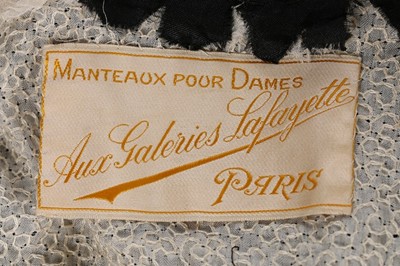 Lot 62 - A fine beaded opera coat, 1920s, with large...