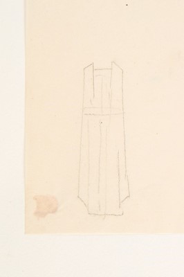 Lot 42 - Two Lucile fashion sketches, circa 1920,...
