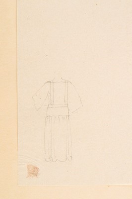 Lot 43 - Three Lucile studio sketches, early 1920s,...