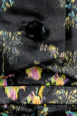 Lot 84 - A Christian Dior couture 'Japanese' chiné...