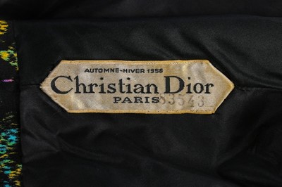 Lot 84 - A Christian Dior couture 'Japanese' chiné...
