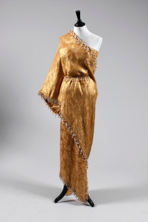 Lot 174 - Elizabeth Taylor's Balenciaga couture gold