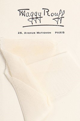 Lot 208 - Two Maggy Rouff watercolour sketches, the...