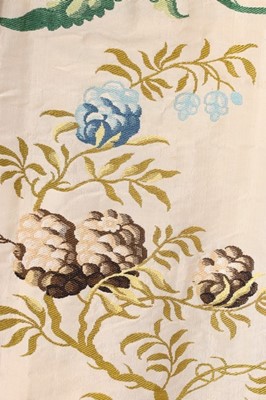 Lot 69 - A Spitalfields brocaded silk robe à l'Anglaise,...