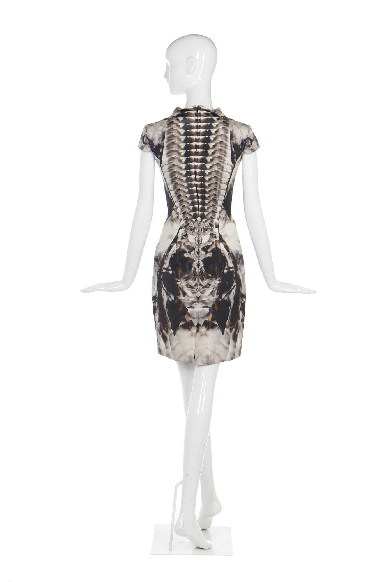 Lot 72 - Alexander McQueen printed 'Kaleidoscope' dress, 'Natural Dis-tinction, Un-Natural Selection', S/S 2009