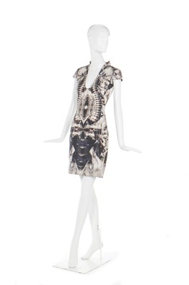 Lot 72 - Alexander McQueen printed 'Kaleidoscope' dress, 'Natural Dis-tinction, Un-Natural Selection', S/S 2009