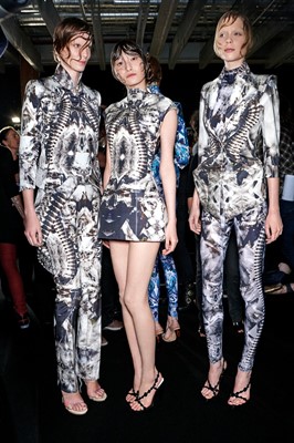 Lot 72 - Alexander McQueen printed 'Kaleidoscope' dress, 'Natural Dis-tinction, Un-Natural Selection', S/S 2009