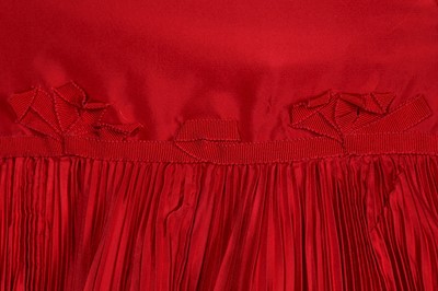 Lot 213 - An Alexander McQueen red silk taffeta ballgown, 'The Man Who Knew Too Much' collection, A/W 2005-06