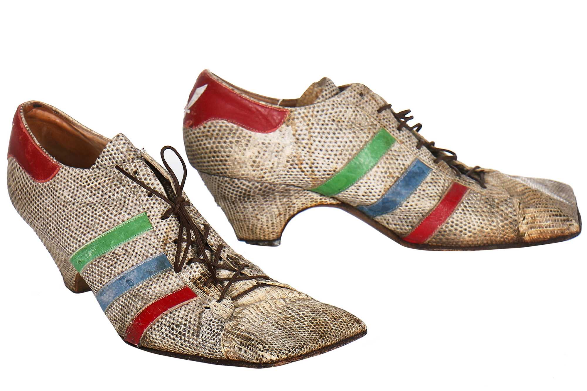 Lot 201 - A pair of Vivienne Westwood 'Hammerhead' trainers, 'Savage' collection, Spring-Summer 1982