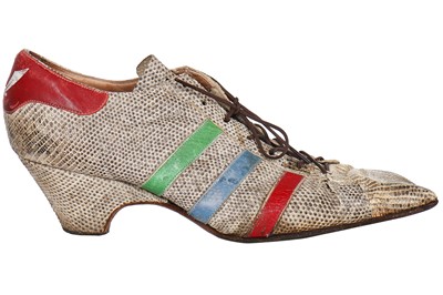 Lot 201 - A pair of Vivienne Westwood 'Hammerhead' trainers, 'Savage' collection, Spring-Summer 1982