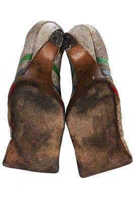 Lot 201 - A pair of Vivienne Westwood 'Hammerhead' trainers, 'Savage' collection, Spring-Summer 1982