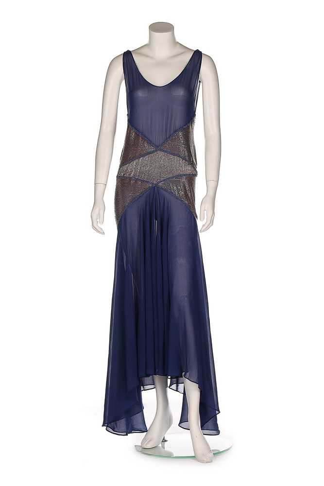lanvin blue dress Lanvin x Acne Studios Blue Denim Sleeveless Midi Dress main image 1