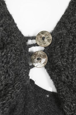 Lot 170 - A fine and rare John Galliano knitted wool 'pouch' dress, 'Forgotten Innocents' collection, Autumn-Winter 1986-87