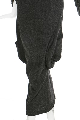 Lot 170 - A fine and rare John Galliano knitted wool 'pouch' dress, 'Forgotten Innocents' collection, Autumn-Winter 1986-87