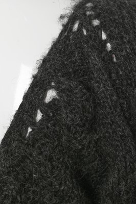Lot 170 - A fine and rare John Galliano knitted wool 'pouch' dress, 'Forgotten Innocents' collection, Autumn-Winter 1986-87