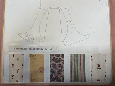 Lot 167 - Two rare and early John Galliano fashion sketches, 'Incroyables' Degree show collection, 1984