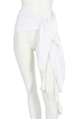 Lot 159 - Two Westwood/McLaren cotton sashes, 'Pirate' collection, Autumn-Winter 1981-82