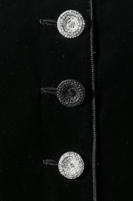 Lot 145 - An Yves Saint Laurent couture lace-backed evening gown, Autumn-Winter 1979-80