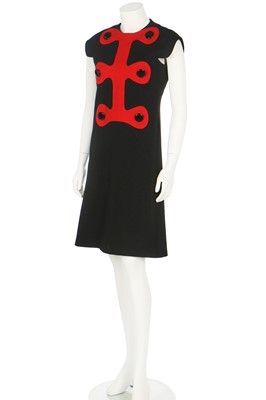 Lot 141 - A Pierre Cardin jersey dinner dress, circa 1970