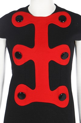 Lot 141 - A Pierre Cardin jersey dinner dress, circa 1970
