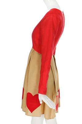 Lot 174 - A Franck Joseph Bastille 'Heart' dress, 1988