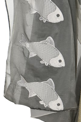 Lot 175 - A Franck Joseph Bastille 'Ghost of the Titanic' evening dress and stole, circa 1991