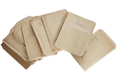 Lot 115 - A group of rare original Barbara Hulanicki sketches and patterns for Biba garments, 1970s