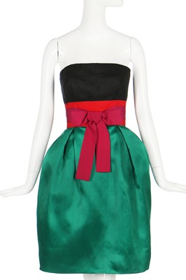 Lot 148 - A fine Bill Blass 'Matisse' cocktail ensemble, Spring-Summer 1988