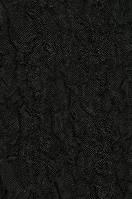 Lot 146 - An Yves Saint Laurent black silk cloqué evening gown, Autumn-Winter 1987-88