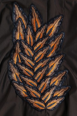 Lot 409 - A Givenchy by Alexander McQueen changeant silk-wool cocktail dress, Spring-Summer 1998