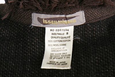 Lot 178 - An Issey Miyake 'mushiro' cotton/wool waistcoat, Autumn-Winter 1984
