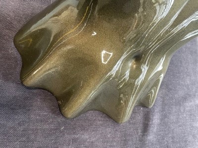 Lot 176 - A rare Issey Miyake moulded acrylic breastplate/bustier, Autumn-Winter 1980-81