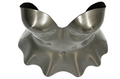 Lot 176 - A rare Issey Miyake moulded acrylic breastplate/bustier, Autumn-Winter 1980-81