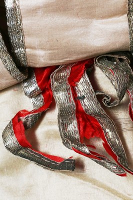 Lot 52 - Diaghilev's Ballets Russes ivory satin breeches for 'The Sleeping Princess', 1920s