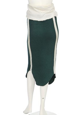 Lot 166 - A Vivienne Westwood/Malcolm McLaren and Keith Haring patterned cotton-jersey skirt, 'Witches' collection, Autumn-Winter 1983-84