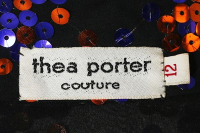 Lot 136 - A Thea Porter sequined jacket, 1970s