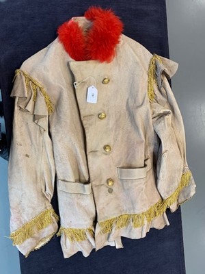 Lot 157 - A rare Vivienne Westwood/Malcolm McLaren pig-skin leather jacket, 'Pirate' collection, Autumn-Winter 1981-82