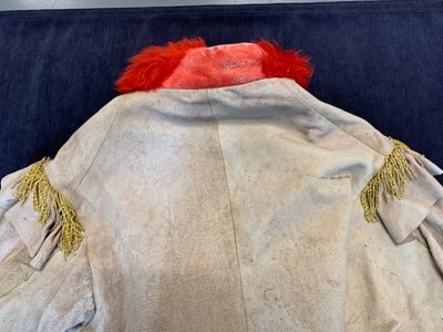 Lot 157 - A rare Vivienne Westwood/Malcolm McLaren pig-skin leather jacket, 'Pirate' collection, Autumn-Winter 1981-82